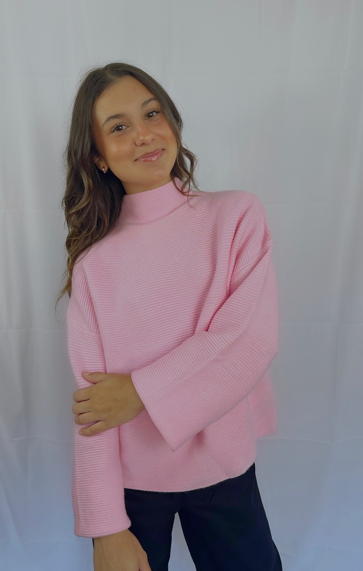 The Rainey Mock Neck Sweater