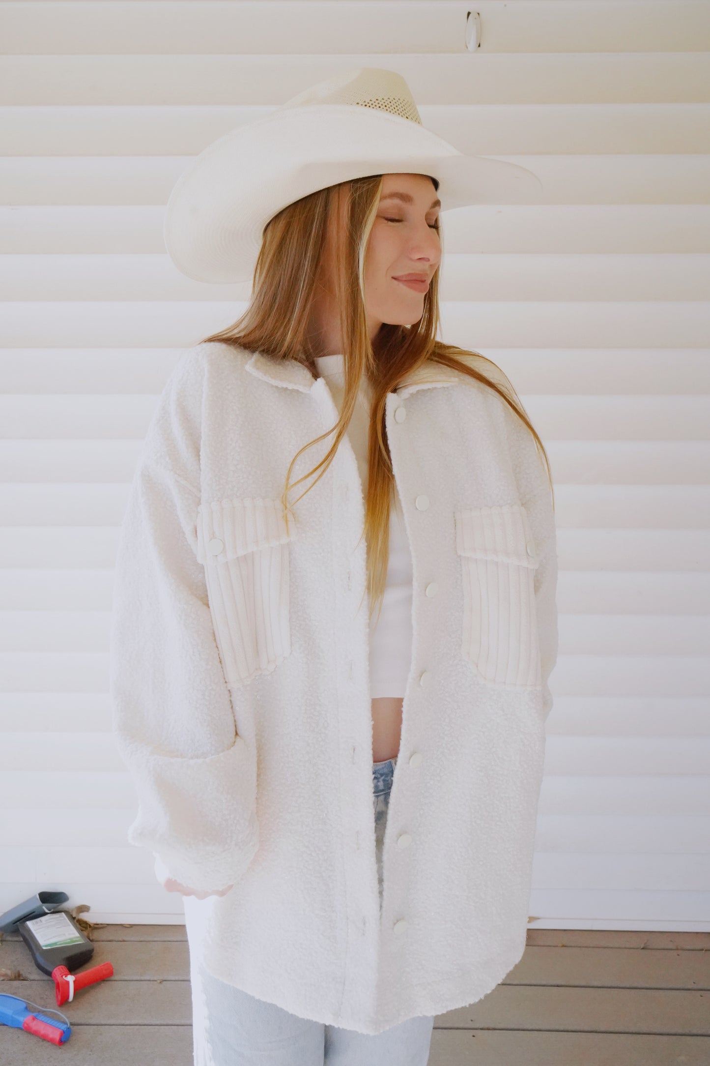 The Marlene Sherpa Shacket